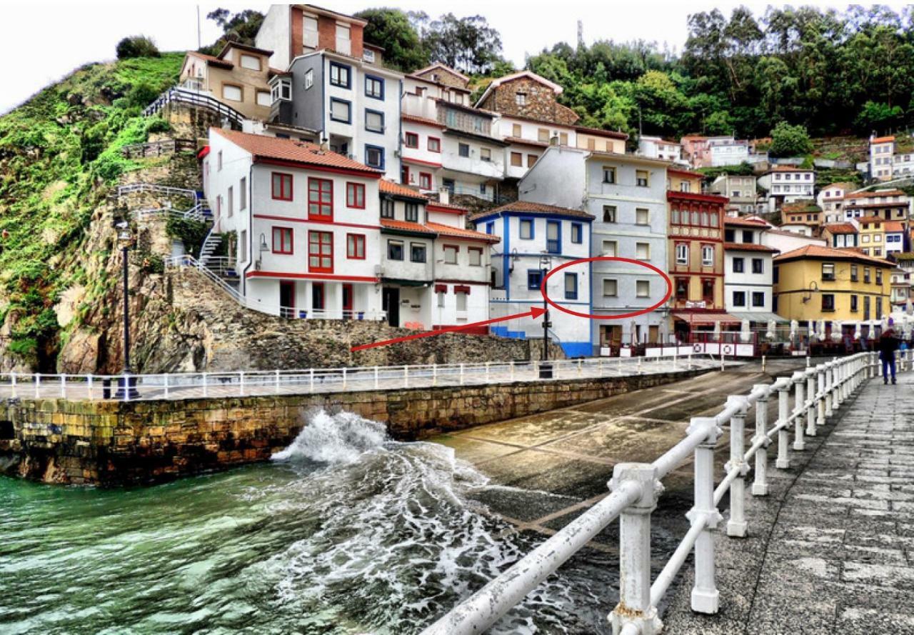 La Nana Del Mar / The Lullaby Of The Sea On Old Harbour Apartamento Cudillero Exterior foto